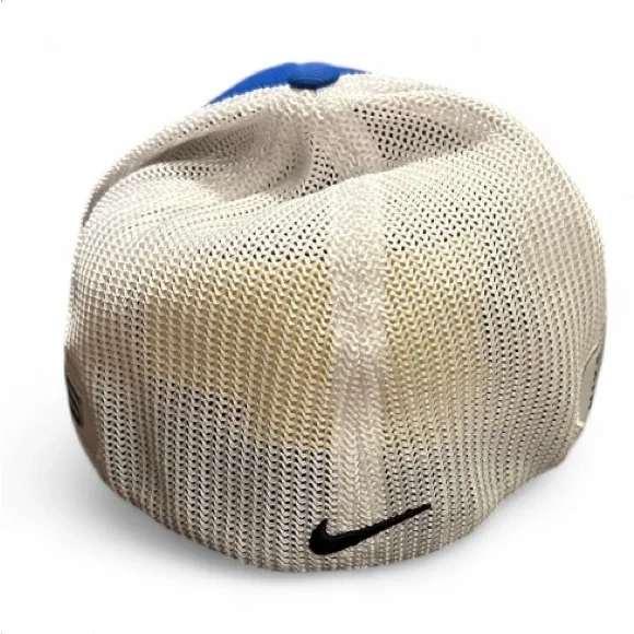 Men’s Blue, Black & White Nike Golf Hat - Flexifit L/XL - Picture 3 of 4